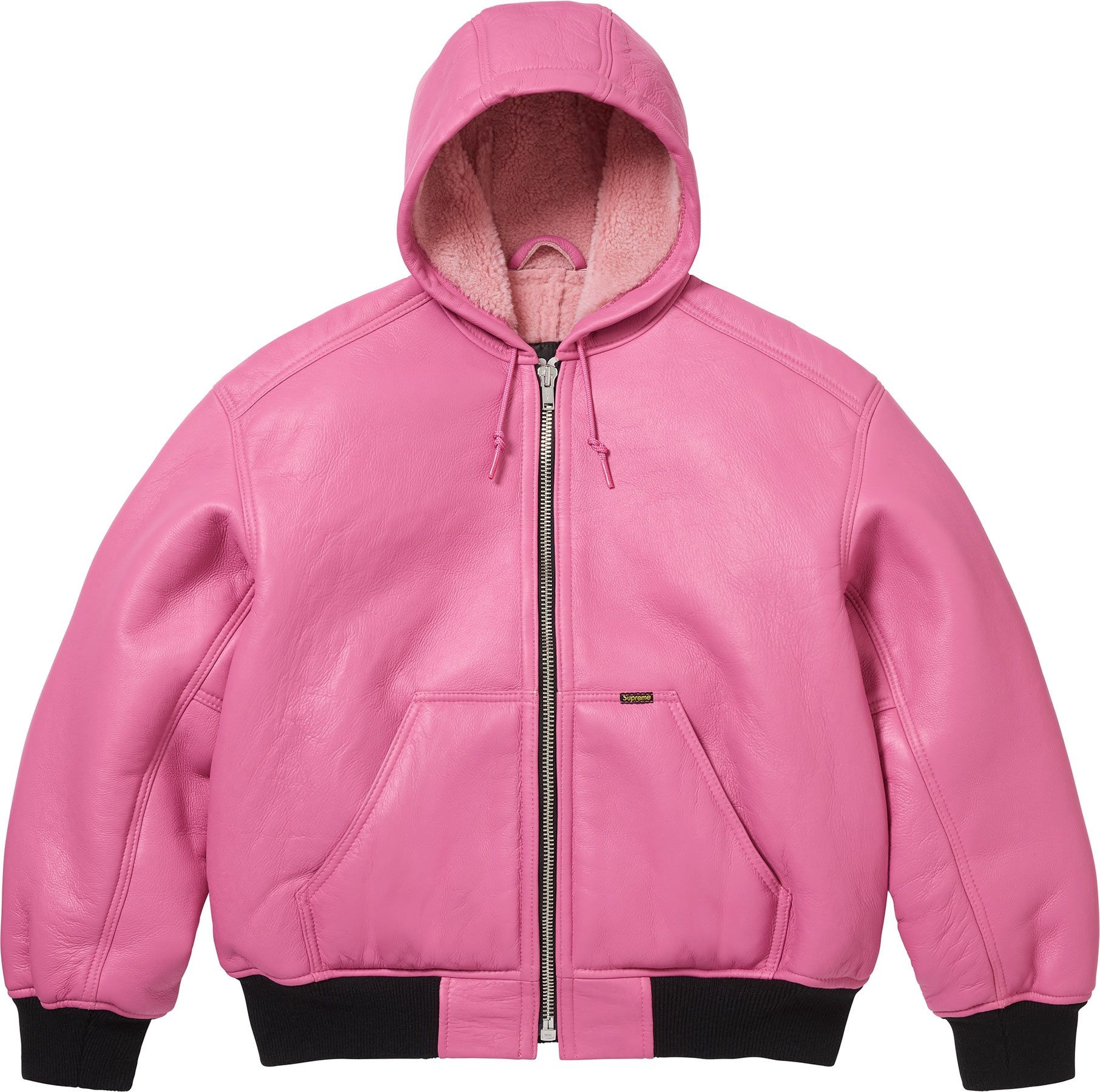 Supreme®/Schott® Shearling Hooded Work Jacket view 12